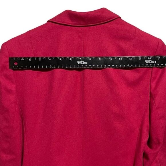 Pendleton- Women’s Hot Pink 100% Virgin Wool Blazer Jacket, SIze 8 PETITE - Picture 13 of 15